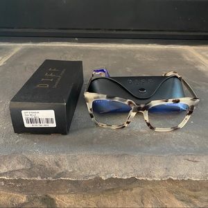 BNWT DIFF EYEWEAR BELLA BLUE BLOCKERS